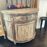 Hooker Demilune Accent Table As Is