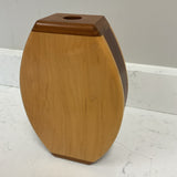 Butterfly Wood Vase