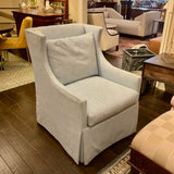 Lee Blue Arm Chair (as is)