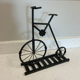 Metal Bike Statue