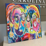 Bright Abstract Art by Wyanne