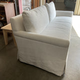 Hickory White Sofa (AS IS)