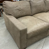 Haverty's Katrina Leather Sofa