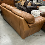 Prescott Leather Sofa As Is