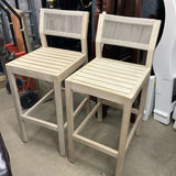 Pair of Pottery Barn Outdoor Barstools