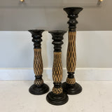 Set of 3 Candle Pillars