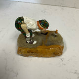 Clown Golfer Figurine Signed by Ron Lee