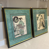 Pair of Oriental Prints