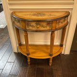 Demilune with Oval Mirror