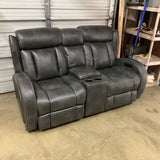 Electric Reclining Love Seat with Lights