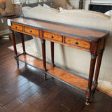 Theodore Alexander 4 Drawer Console (AS IS)