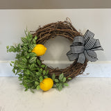 Lemon Wreath