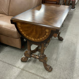 Maitland Smith Claw Foot Drop Leaf Table