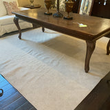 Cream and Gray Rug (R)