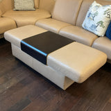 Ekorness Wave Stressless Reclining Sectional with Storage Ottoman