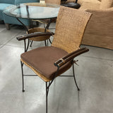 Round Glass Table with 2 Chairs