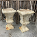 Pair of French Resin Large Urns