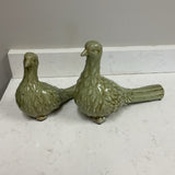 Pair of Green Birds