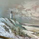 Original Oil Lighthouse Art