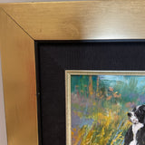 Howard Connolly Bounding Springer Oil Painting