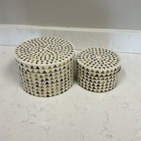Set of 2 Global Views Wooden Boxes