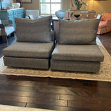 Pair of Mitchell Gold + Bob Williams Armless Chairs