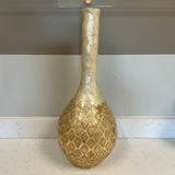 Tall Capiz Mosaic Vase