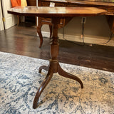Antique Flip Top End Table