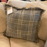 Pier1 Gray and Gold Pillow