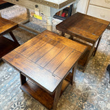 Pair of Wood End Tables