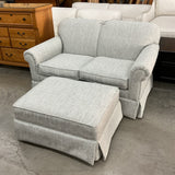 Sam Moore Loveseat & Ottoman