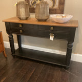Lane Black Painted Console