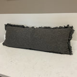 Grey Lumbar Pillow