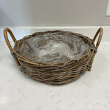 Small Cameo Basket with Handles