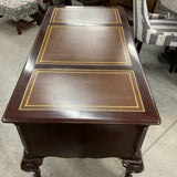 Leather Top Desk & Chair