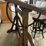 Hooker Drafting Table with Stool