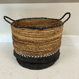 Black Woven Basket