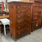 Antique Burlwood Chest of Drawers FIRM