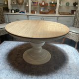 52" Round Table with 1 Leaf