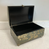 Silver Leaf Lidded Box