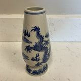 Blue & White Dragon Vase