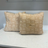 Pair of Tan Linen Pillows (R)