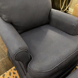 Newly Reupholstered Stanford Swivel Rocker w/Ottoman