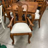 Dining Table with 8 Chairs and 2 Leaves