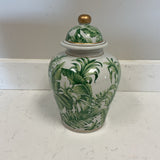 Palm Leaf Ginger Jar