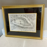 Forbes Field Baseball Art