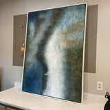 Large Abstract Painting by Nadia Bedei