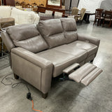 Haverty's Ava Dual Power Reclining Sofa with Headrest Adjustment