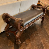 Dark Brown Bench