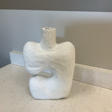 Contemporary White Vase